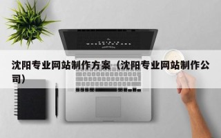 绍兴沈阳专业网站制作方案（沈阳专业网站制作公司）
